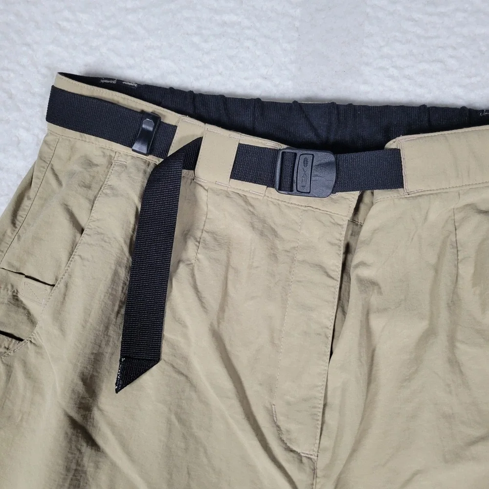 Axel Convertible Hiking Pants Mens 32 Tan Zip Off Cargo Gorpcore Outdoor Utility